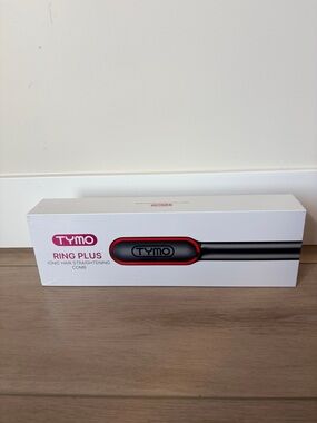 SEALED TYMO RING PLUS Ionic Hair Straightening Comb – Brand New